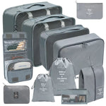 Black Friday Special Offer! 8 - piece Travel Storage Bag - The perfect Christmas gift, say goodbye to messy luggage.