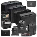Black Friday Special Offer! 8 - piece Travel Storage Bag - The perfect Christmas gift, say goodbye to messy luggage.
