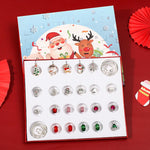 24 - Day Christmas Advent Calendar DIY Bracelet Set, Festive Charm & Bead Kit for Aussie Xmas Gifting & Crafting