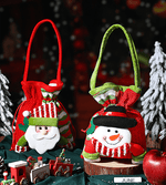 Christmas gift Festive Aussie Christmas Gift Bags: Cute Reindeer, Santa & Snowman Pouches for Xmas Treats & Gifting（Santa Claus） 