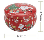 Christmas gift Aussie Christmas Scented Candle Set – 8 - Piece Tin Candles with Festive Scents & Designs for Holiday Cheer