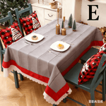 Christmas gift Christmas Tablecloth - Festive 180x150cm Table Cover for Holiday Dining & Home Decor（B）