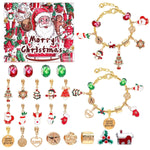 Christmas DIY Jewelry & Craft Advent Calendar(M - 14 - Bell Version,20*17*1.1)