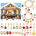 Christmas DIY Jewelry & Craft Advent Calendar(M - 17L,20*17*1.1)