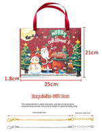 Christmas DIY Jewelry & Craft Advent Calendar(M - 17ST,25*21*1.8)
