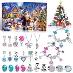 Christmas DIY Jewelry & Craft Advent Calendar(YD - 02,20*17*1.3cm)