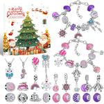 Christmas DIY Jewelry & Craft Advent Calendar(YD - 06,20*17*1.3cm)