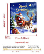 Christmas DIY Jewelry & Craft Advent Calendar( YD - 08,20*17*1.3cm)