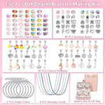Christmas DIY Jewelry & Craft Advent Calendar(YD - 132pcs,16*11*5cm)