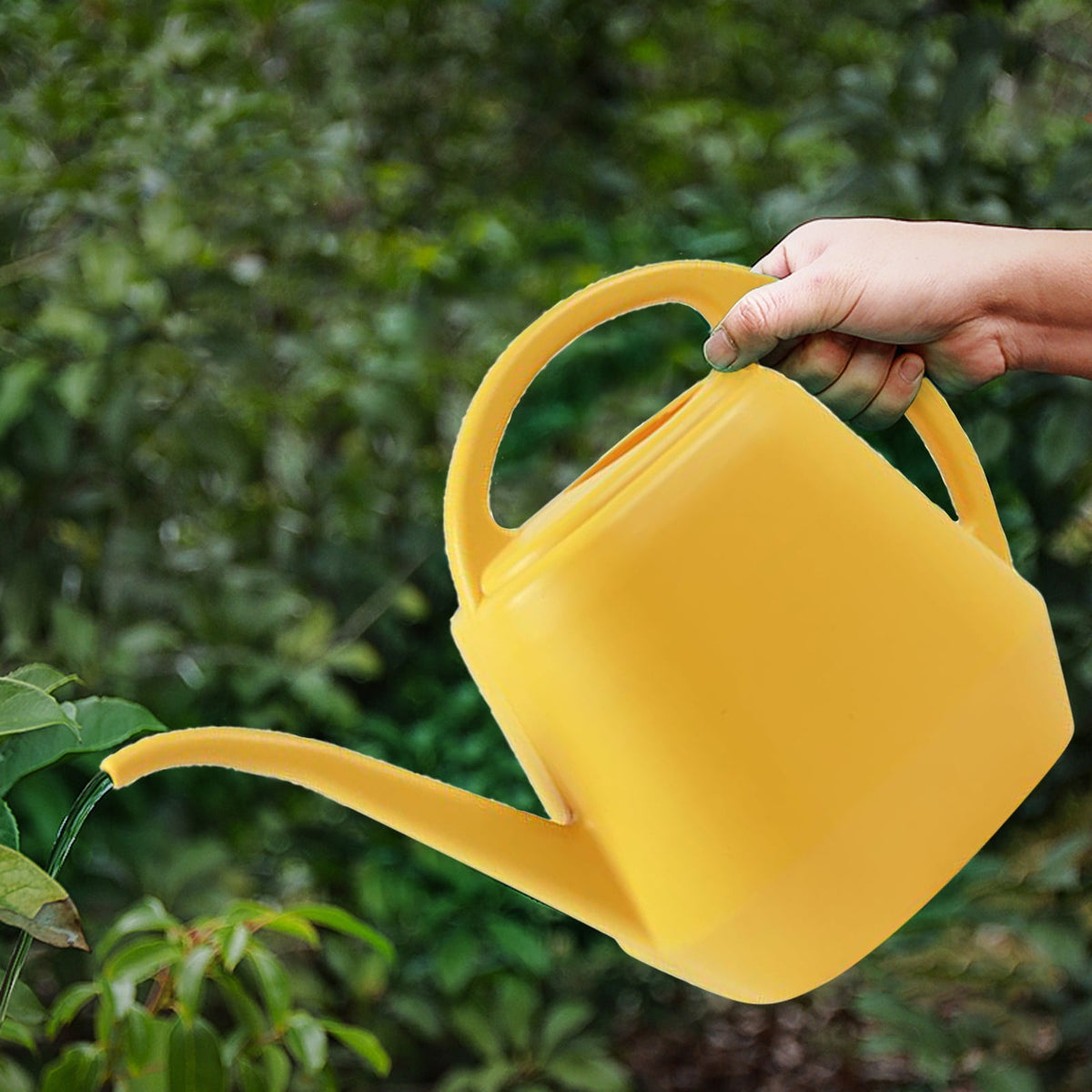 4L Large Capacity Long Spout Watering Can 4L Large Capacity Long Mouth Watering Pot Household Plastic Garden Tools Watering Pot Watering Pot B
