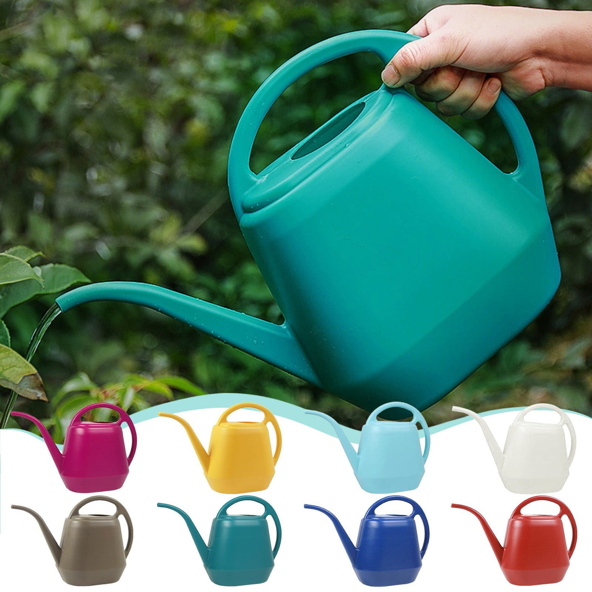4L Large Capacity Long Spout Watering Can 4L Large Capacity Long Mouth Watering Pot Household Plastic Garden Tools Watering Pot Watering Pot C
