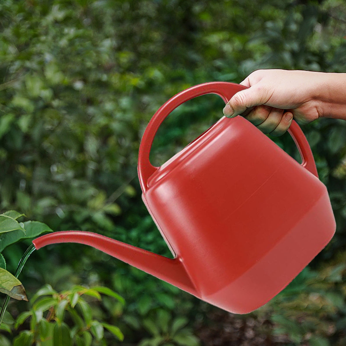 4L Large Capacity Long Spout Watering Can 4L Large Capacity Long Mouth Watering Pot Household Plastic Garden Tools Watering Pot Watering Pot C