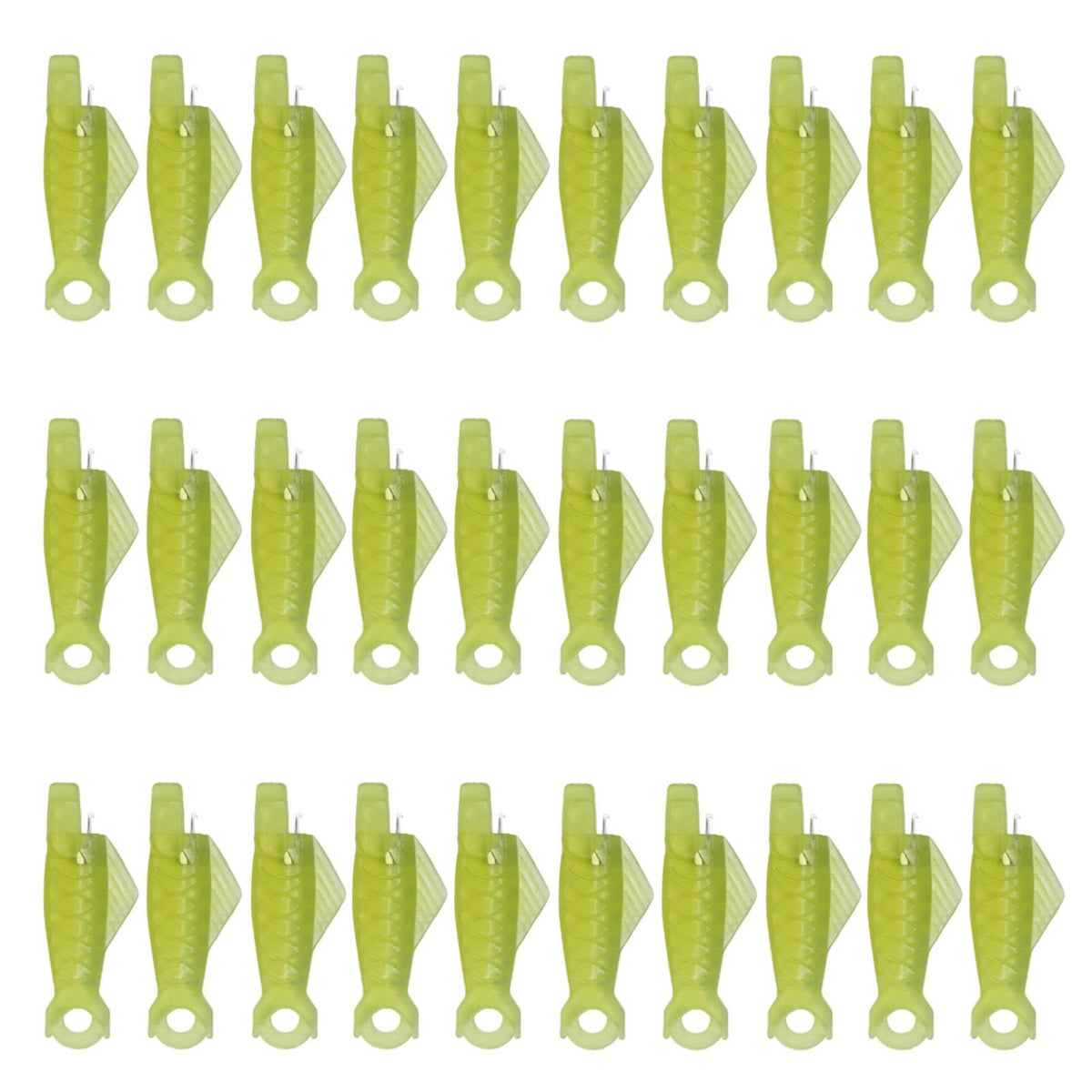 Fish Mouth Sewing Machine Needle Threader Upgraded Automatic Sewing Needle Threader,Simple Needle Threader Tool,Quick Sewing Machine Cycle Simple Needle Threader Tool(5 pcs-HotPink) 30 pcs-Yellow