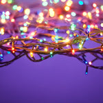 Milano Decor Outdoor LED Plug In Fairy Lights - Multicoloured - 200 Lights