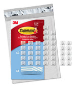 Command CL806 - 45NA Mini Light, 54 Strips (Easy to Open Packaging), 45 Clips, Clear