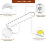 Dimmable LED Ceiling Light, 48W White
