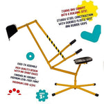 Multi Action Metal Sand Digger Backyard Sandpit Toy
