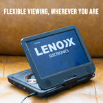 10.1" Portable DVD Player w/ 270 - Degrees Swivel - Screen & Rechargeable - 9324008015028 Toy Chest Australia 2
