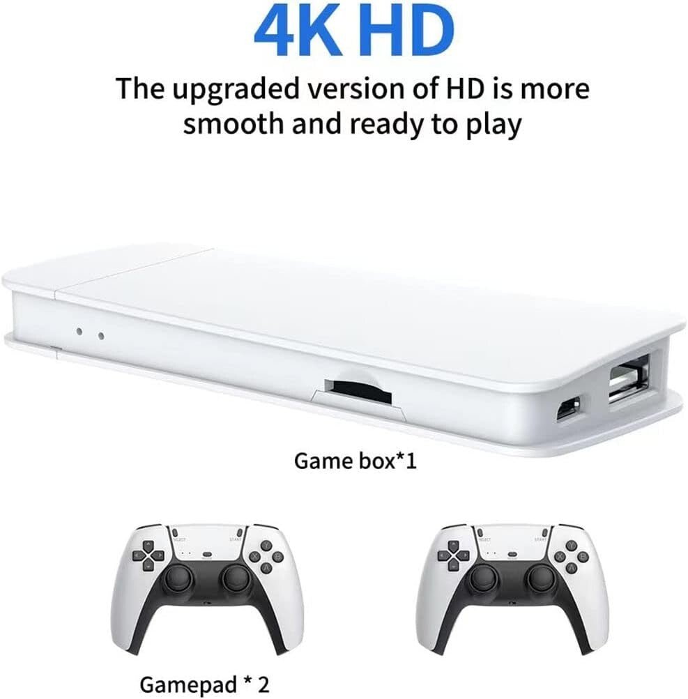 M15 40000+4K HDMI TV Video Game Stick Retro Gaming Console 2 Wireless Controller - 767248958929 Toy Chest Australia 3