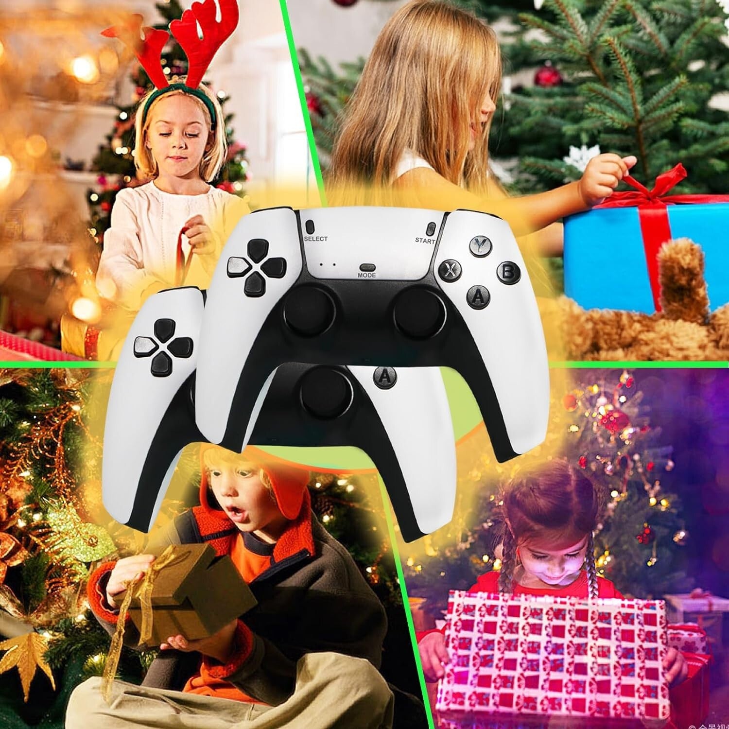 M15 40000+4K HDMI TV Video Game Stick Retro Gaming Console 2 Wireless Controller - 767248958929 Toy Chest Australia 7
