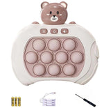 3 Types Pop Push it Game Controller Sensory Fidget Toy Electronic Whack Mole brown - 729604214421 Toy Chest Australia 2