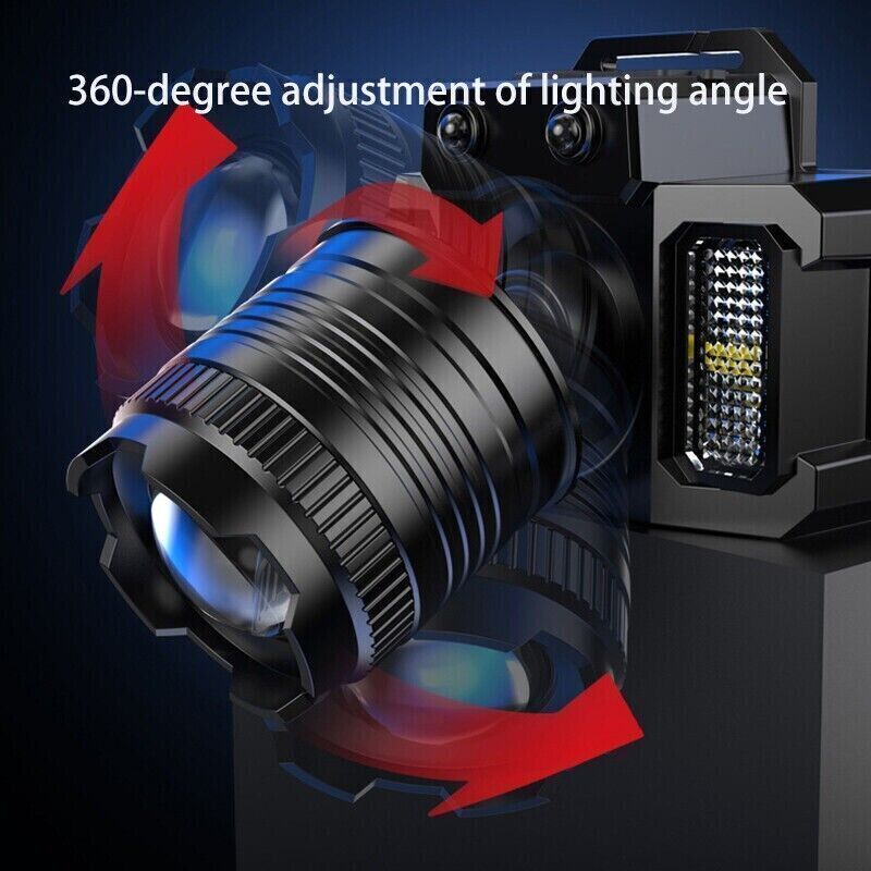 900000LM LED Headlamp Rechargeable Headlight Zoomable Head Torch Lamp Flashlight - 767248957601 Toy Chest Australia 5