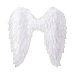 Angel Wings Fairy Wings with Elastic Straps Adults White