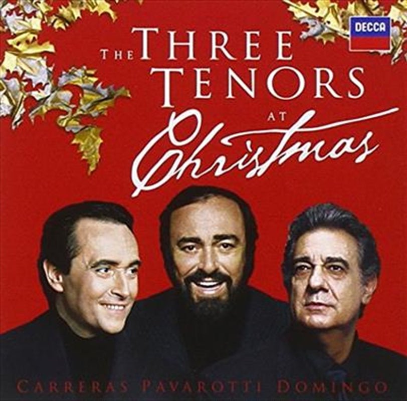 Three Tenors At Christmas - Pavarotti, Luciano: Placido Domingo Cd Album