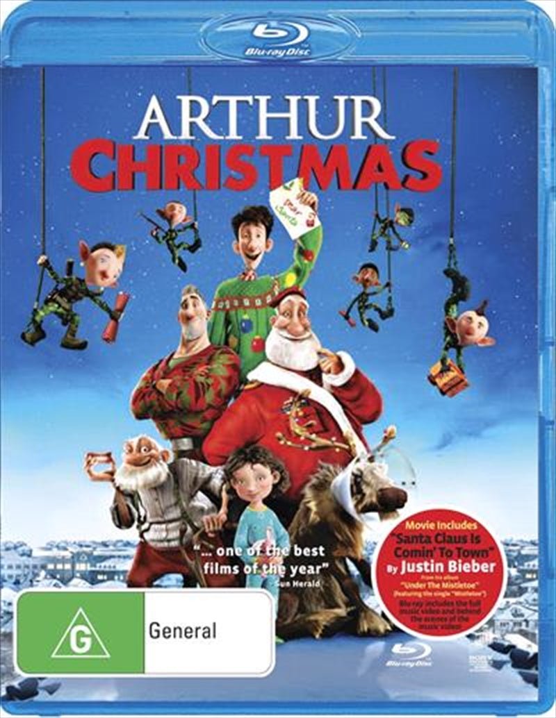 Arthur Christmas Blu - ray