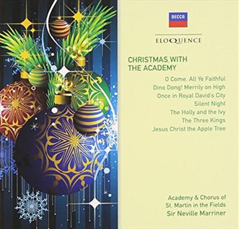 Christmas With The Academy - Marriner, Sir Neville Cd Album