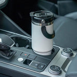 900ML Blue Stainless Steel Travel Mug with Leak - proof 2 - in - 1 Straw and Sip Lid, Vacuum Insulated Coffee Mug for Car, Office, Perfect Gifts, Keeps Liquids Hot or Cold
