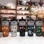 900ML White Stainless Steel Travel Mug with Leak - proof 2 - in - 1 Straw and Sip Lid, Vacuum Insulated Coffee Mug for Car, Office, Perfect Gifts, Keeps Liquids Hot or Cold