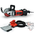 BAUMR - AG Wall Chaser and Vacuum Combo Concrete Chasing Machine Dust Collector