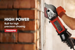 BAUMR - AG Wall Chaser and Vacuum Combo Concrete Chasing Machine Dust Collector