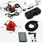 BAUMR - AG Wall Chaser and Vacuum Combo Dust Collector Concrete Chasing Machine