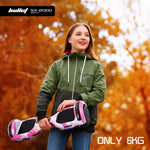 BULLET SX - 2000 Hoverboard Scooter, 500W Brushless, Superior Self Balancing System, UL Certified, LED Lights, Pink Camo