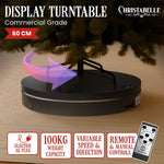 Christabelle 60cm 100kg Commercial - grade Electric Display Turntable