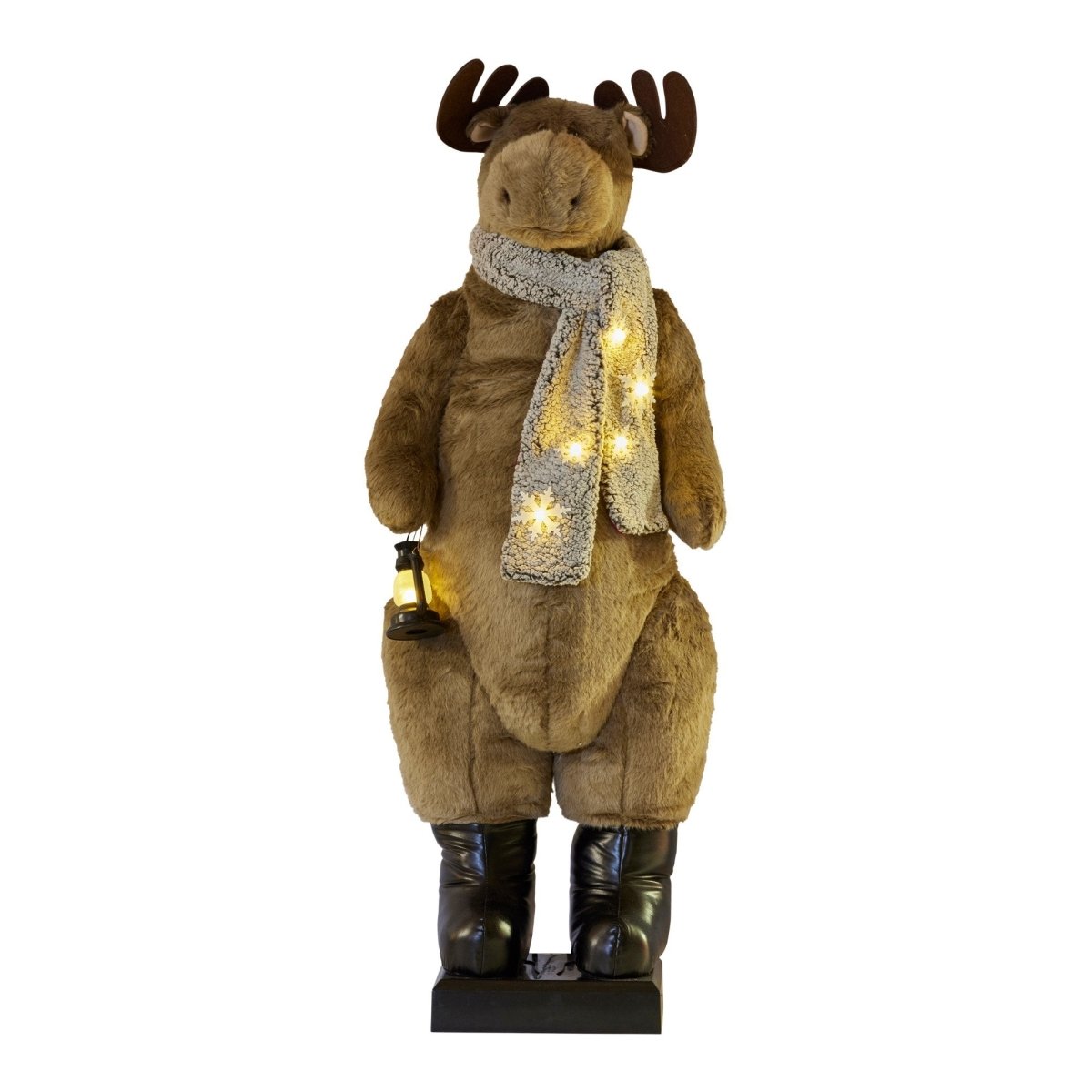 Christabelle 1.5m Musical LED Animated Christmas Moose Decoration Light - Up Lantern Ornament