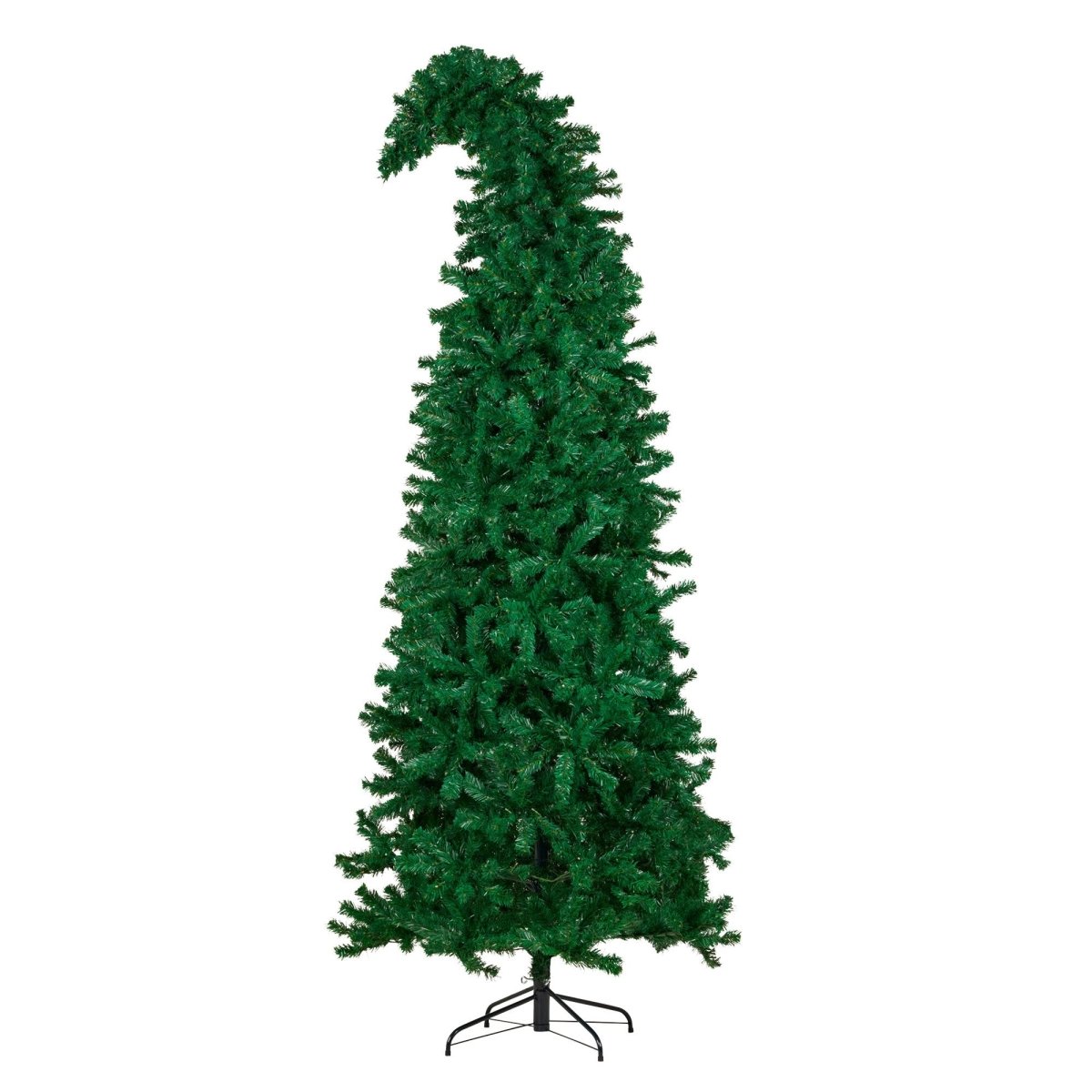 Christabelle Bad Santa 2.3m Curved Multicolour Pre - Lit Christmas Tree with 1240 Tips
