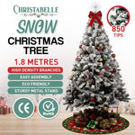 Christabelle Snow - Tipped Artificial Christmas Tree 1.8m - 850 Tips