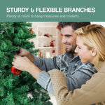 Christabelle Green Christmas Tree 2.1m Xmas Decor Decorations - 1200 Tips
