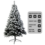 Christabelle Snow - Tipped Artificial Christmas Tree 2.4m 1500 Tips