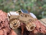 Model car 3D Ply Wood puzzle - Build and Paint your own 4 x 4 Truck Car craft kit with MOTOR (solar or battery) - 926193168 Toy Chest Australia 6
