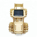 Model car 3D Ply Wood puzzle - Build and Paint your own 4 x 4 Truck Car craft kit with MOTOR (solar or battery) - 926193168 Toy Chest Australia 7