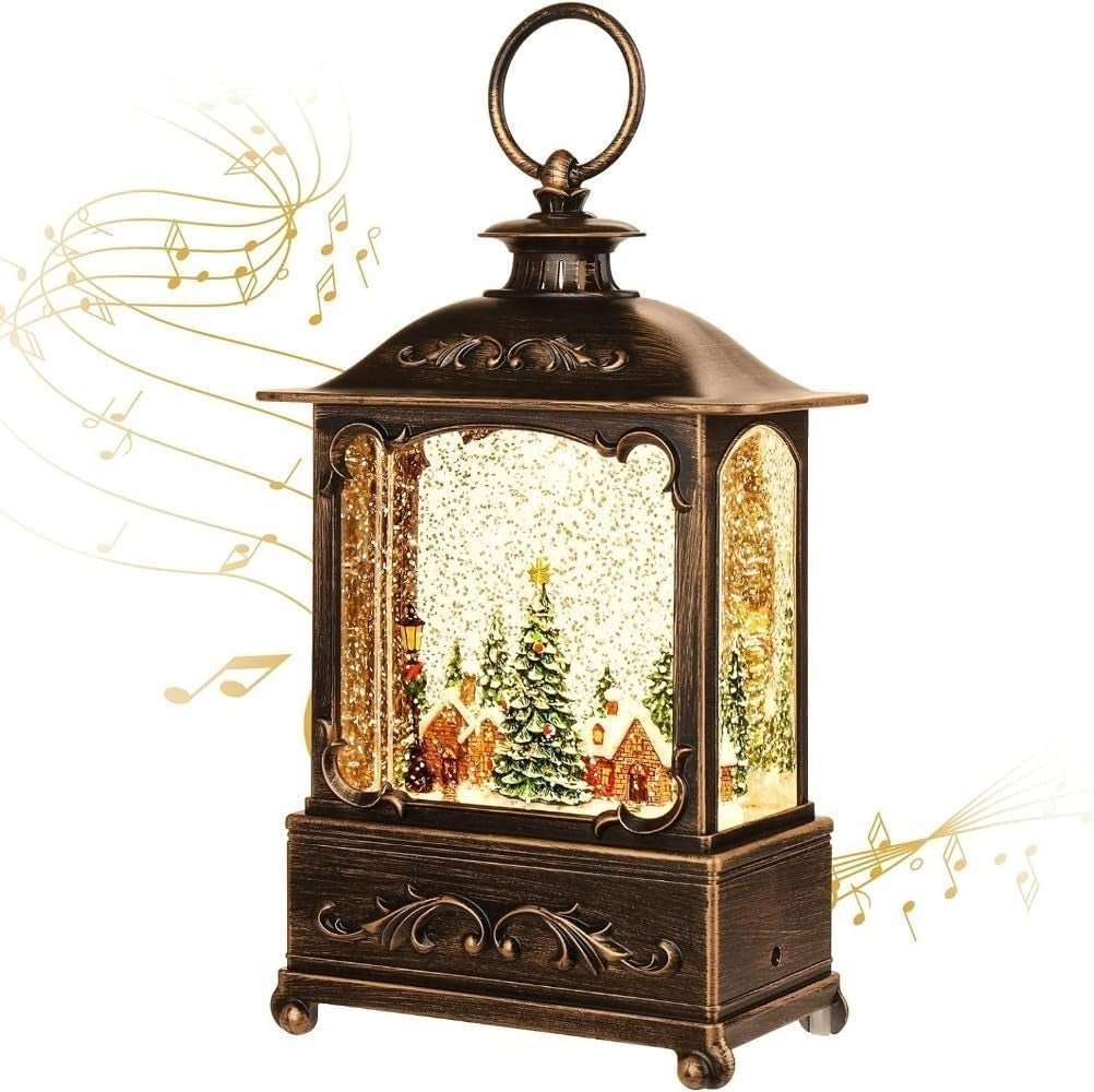 BDI Lamp - LW003 - Snowman Music Lantern Sculpture Christmas