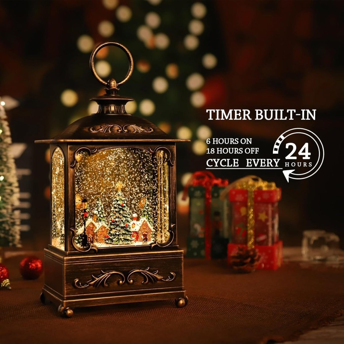BDI Lamp - LW003 - Snowman Music Lantern Sculpture Christmas