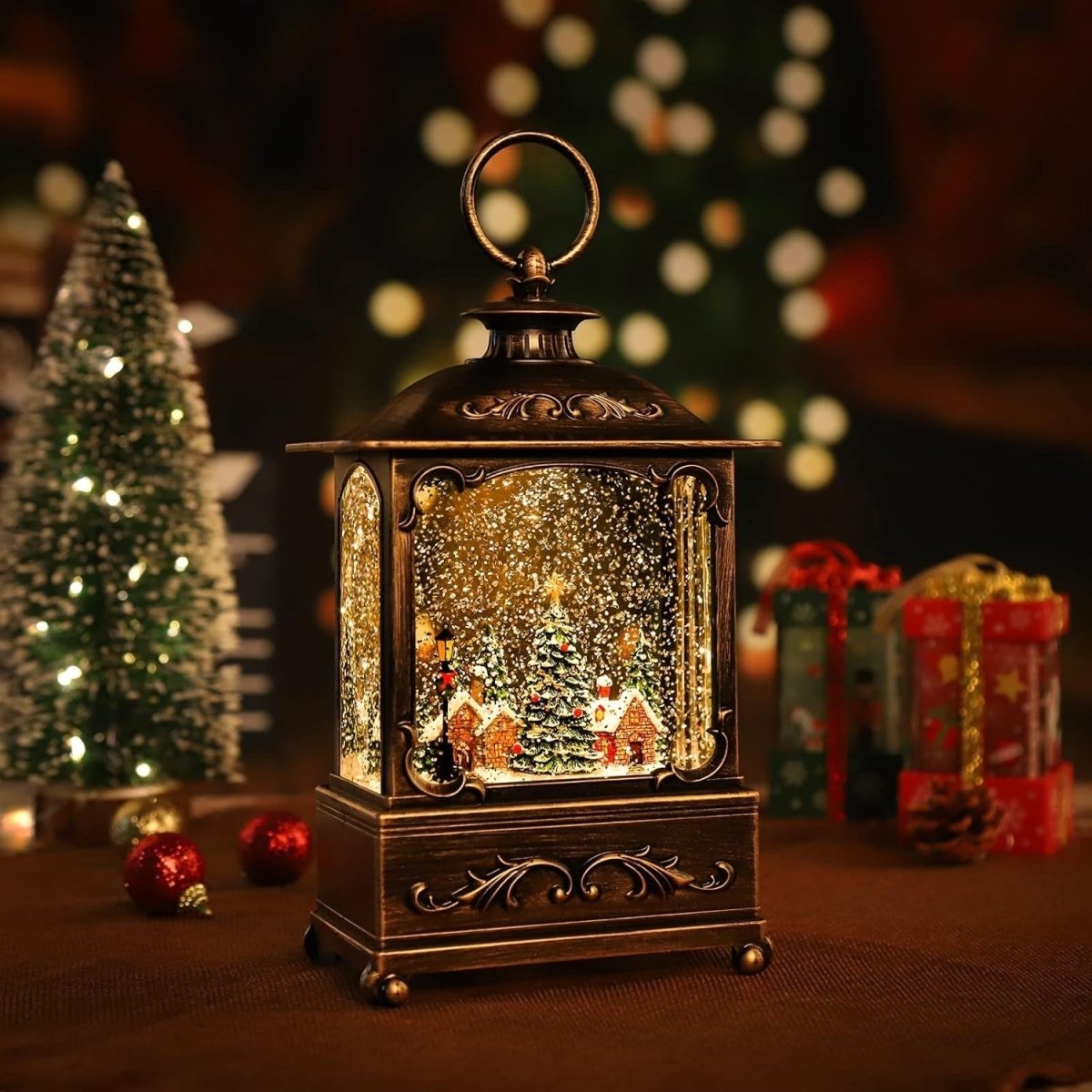 BDI Lamp - LW003 - Snowman Music Lantern Sculpture Christmas