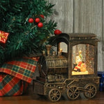 BDI Lamp - SDD08 - Train Large Christmas Music Snow Globe Lantern Train LED Lights