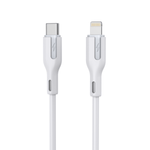 CHOETECH XCL - 0002 Silicone USB - C to L Cable 1m White
