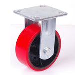 6 inch Industrial 600KG Caster Wheels Fixed Casters Castor Wheels Cart Furniture Workbench
